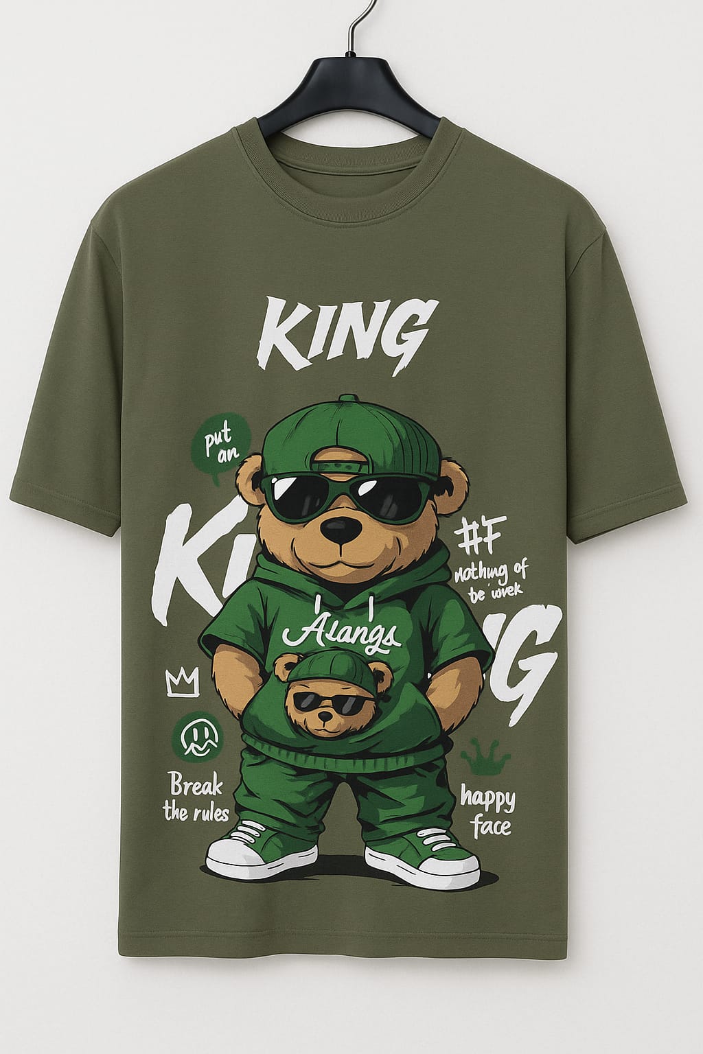 Drop Shoulder T-Shirt Enjoy Summer Long
